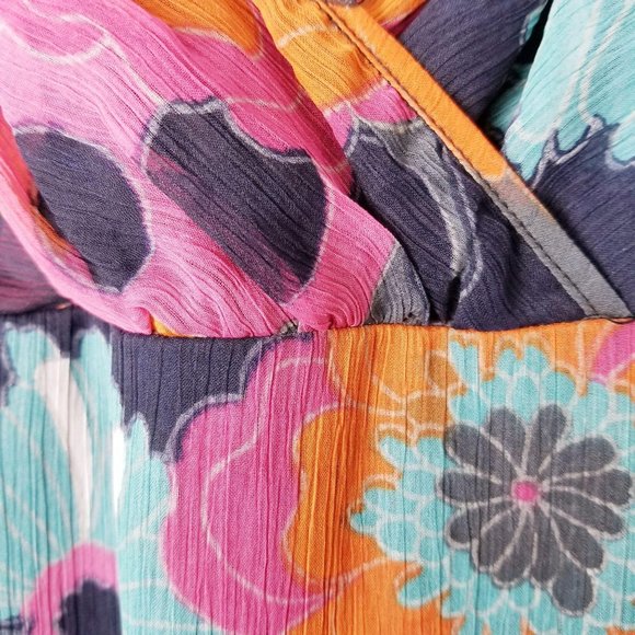 Fire Los Angeles Floral Fit and Flare Mini Dress - Picture 8 of 11